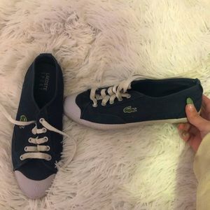 Lacoste sneakers navy/white